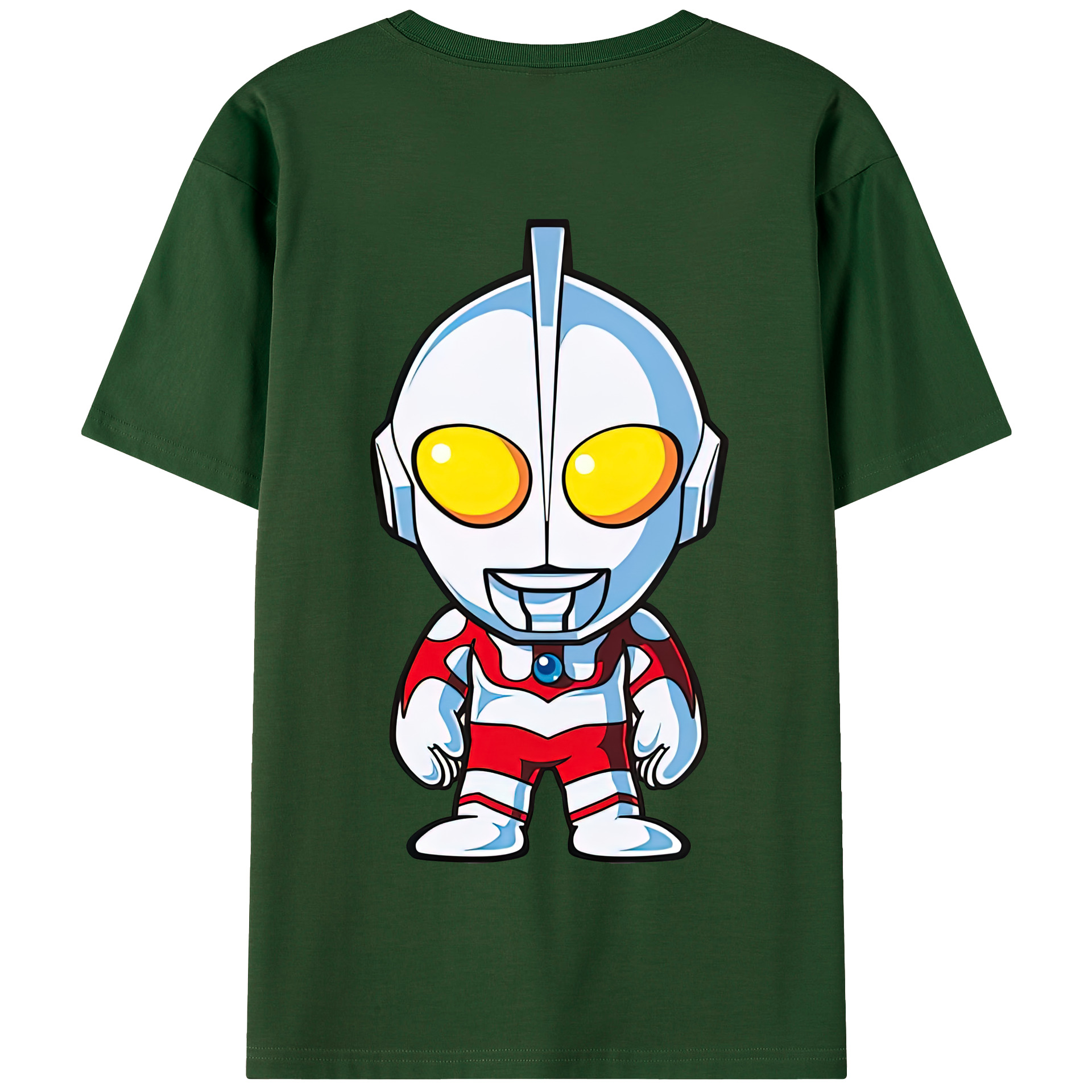 （画像用） ウルトラマン Ultraman 綿100％半袖Tシャツ（背面プリント）